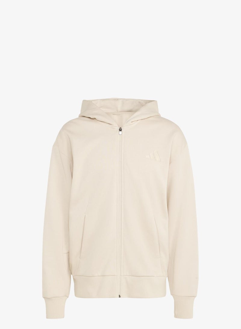 جاكيت بقبعة ALL SZN Fleece Full-Zip